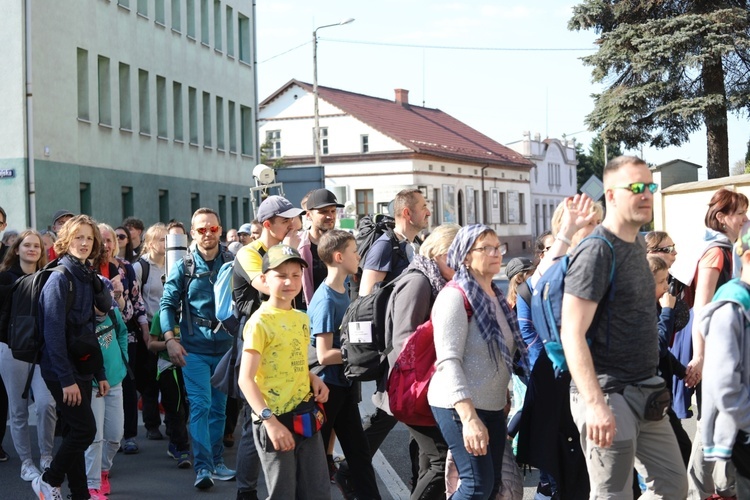 Grupa bł. ks. Sopoćki w gościnie u św. Jana Kantego - w parafii św. Katarzyny i Małgorzaty w Kętach - 2023