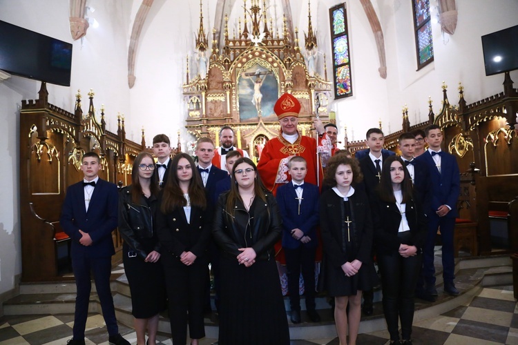 Bierzmowanie w Bobowej