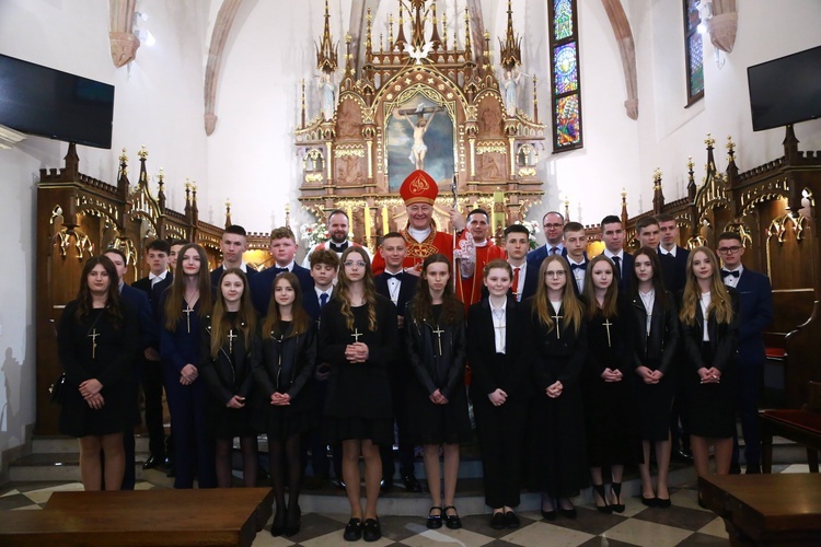 Bierzmowanie w Bobowej