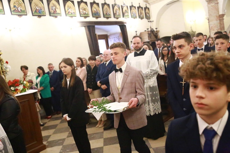 Bierzmowanie w Bobowej