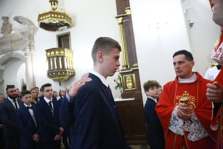 Bierzmowanie w Bobowej