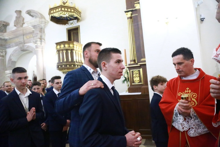 Bierzmowanie w Bobowej