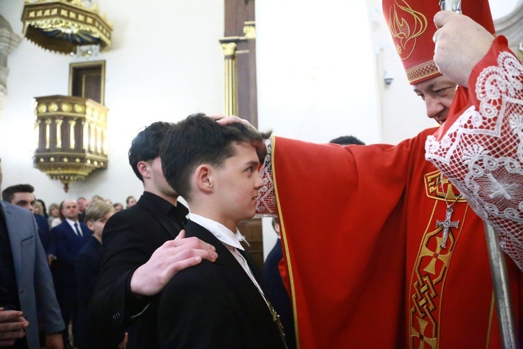 Bierzmowanie w Bobowej