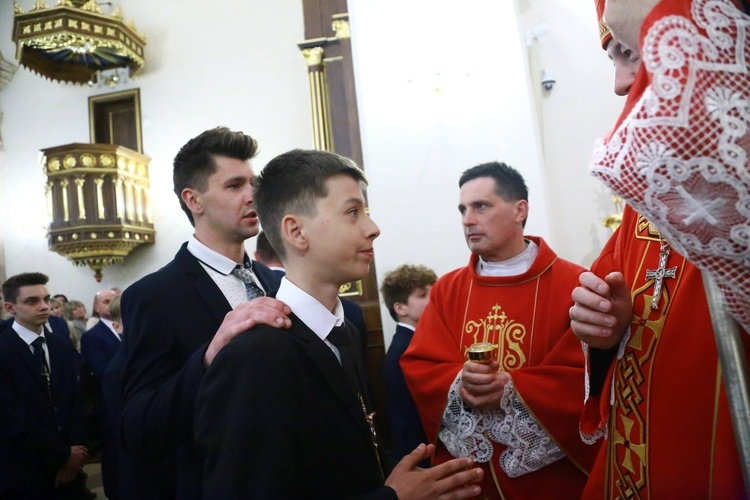 Bierzmowanie w Bobowej