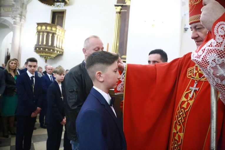 Bierzmowanie w Bobowej