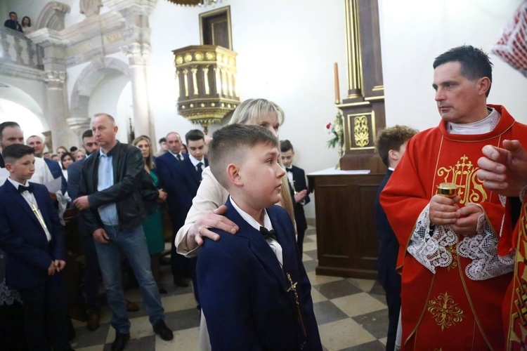 Bierzmowanie w Bobowej