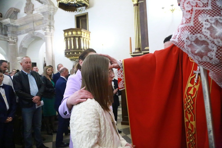 Bierzmowanie w Bobowej