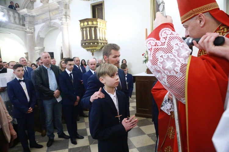 Bierzmowanie w Bobowej