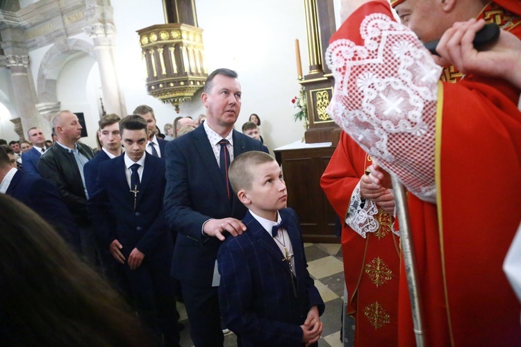 Bierzmowanie w Bobowej