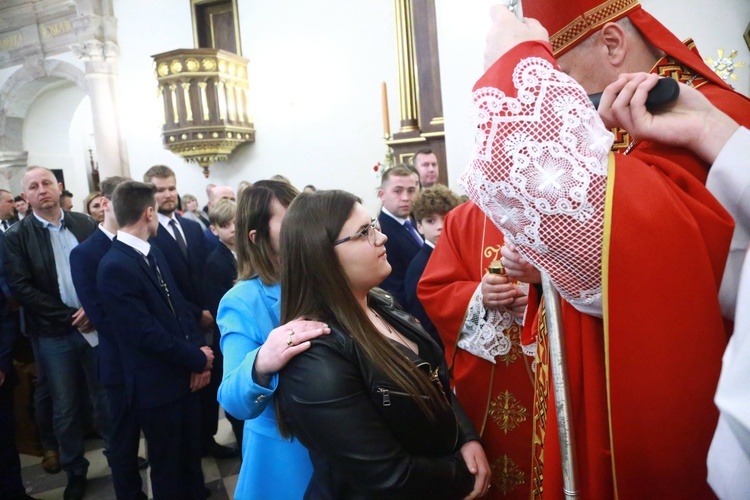 Bierzmowanie w Bobowej