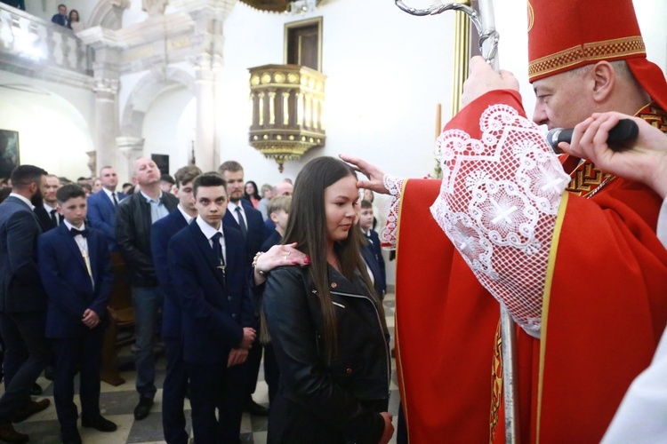 Bierzmowanie w Bobowej