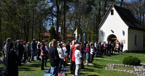 Zakończenie pielgrzymki ze Słupska na Górę Chełmską