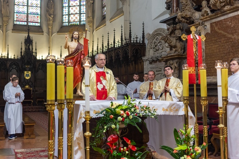 Katedra. Błogosławieństwo nowych ministrantów