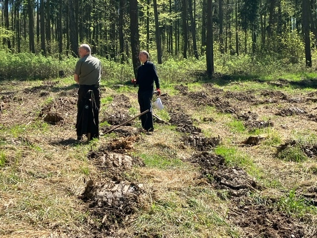 Wojbórz. Biskup wziął udział w sadzeniu drzew