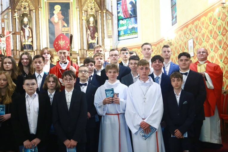 Bierzmowanie w Cikowicach