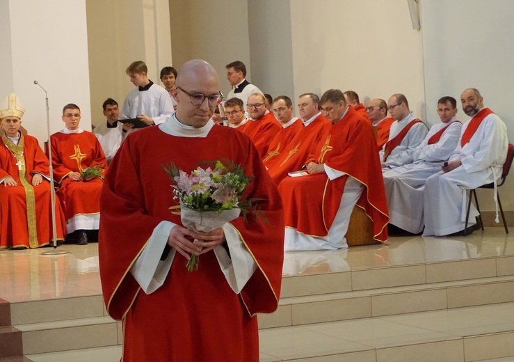 Święcenia diakonatu w parafii św. Jacka w Gliwicach-Sośnicy  