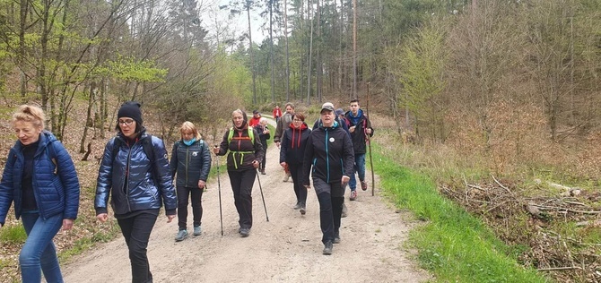 Rodzinne pielgrzymowanie szlakiem z muszelką