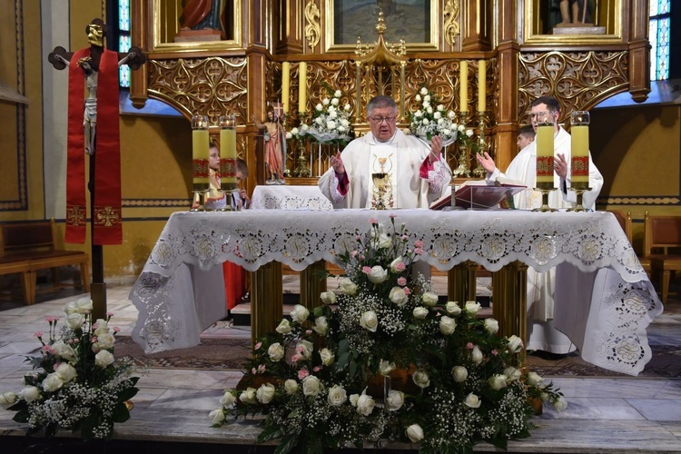 Zakończenie rodzinnego pielgrzymowania w Przyszowej