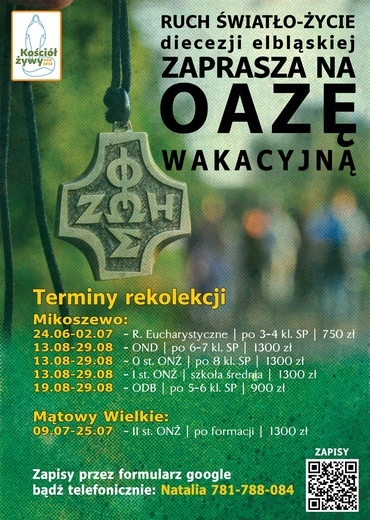 Wakacje z oazą 