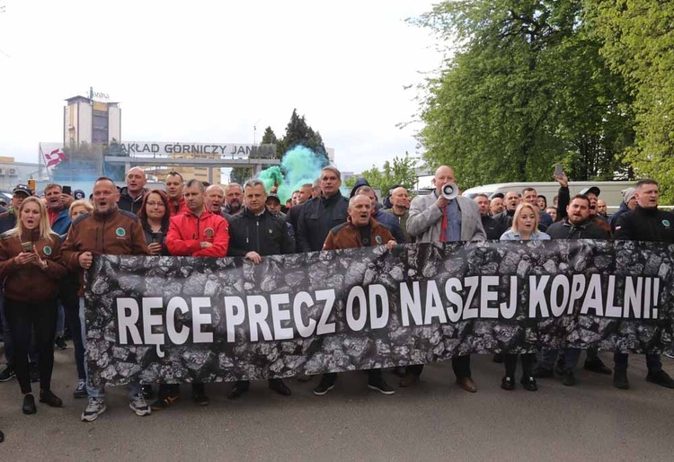 Protest w Libiążu 2023