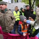 Protest w Libiążu 2023