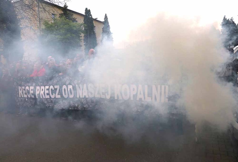 Protest w Libiążu 2023