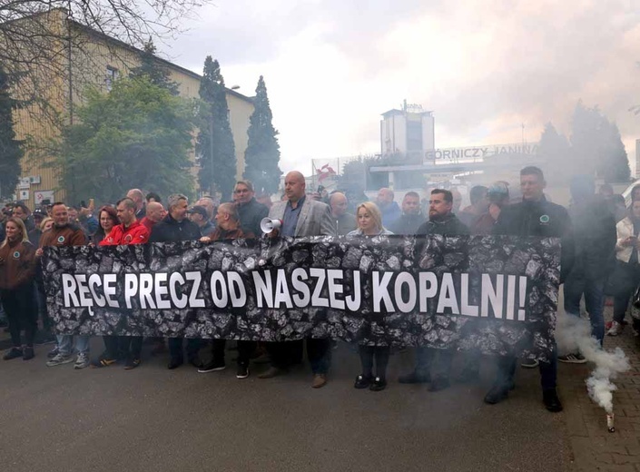 Protest w Libiążu 2023