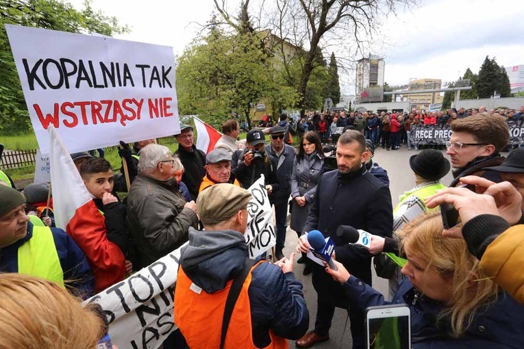 Protest w Libiążu 2023