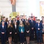 Bierzmowanie w Łękach Górnych