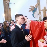 Bierzmowanie w Łękach Górnych