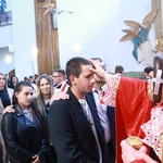 Bierzmowanie w Łękach Górnych