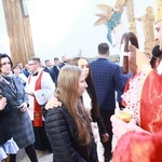 Bierzmowanie w Łękach Górnych