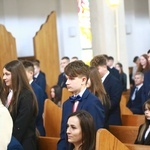 Bierzmowanie w Łękach Górnych