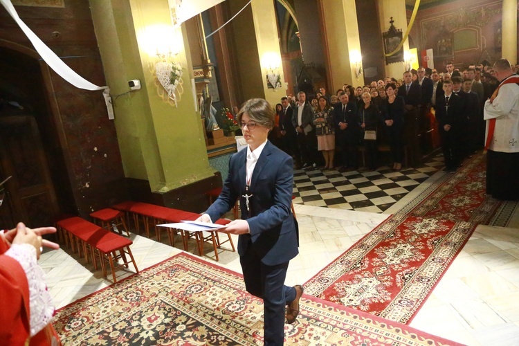 Bierzmowanie w Pilźnie