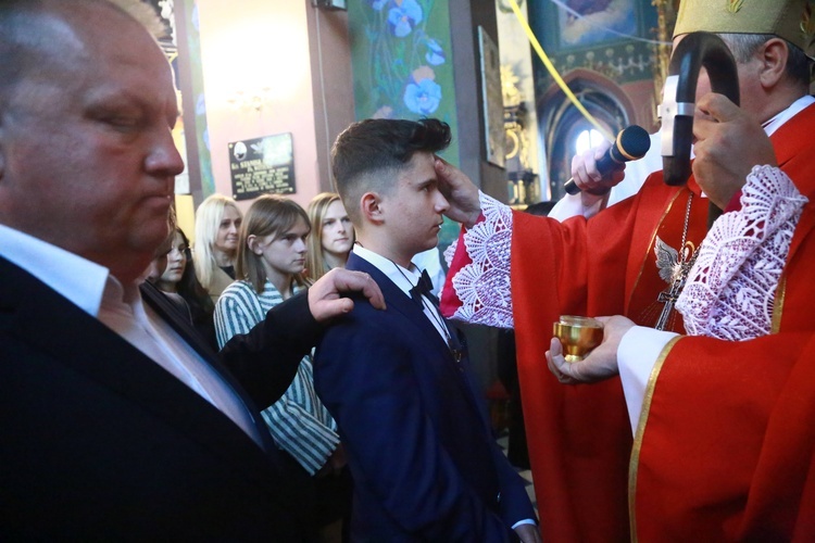 Bierzmowanie w Pilźnie