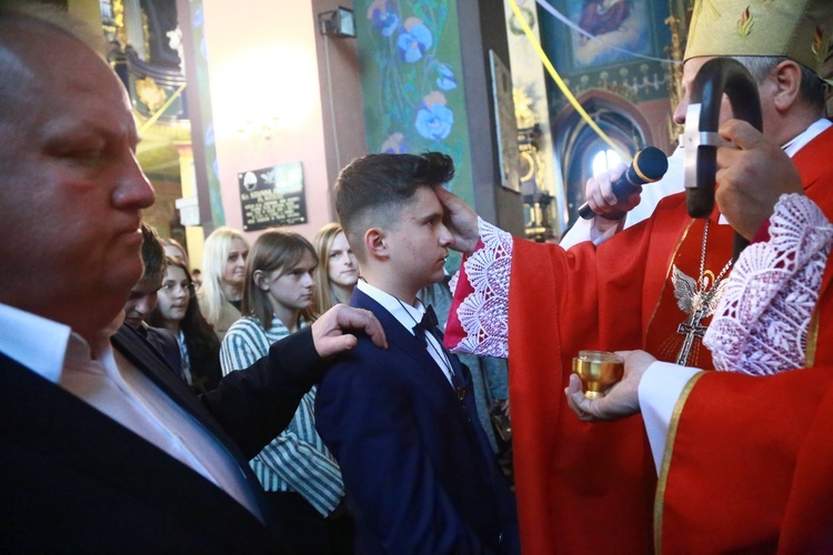 Bierzmowanie w Pilźnie