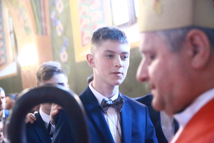 Bierzmowanie w Pilźnie