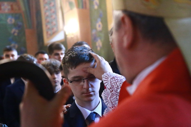 Bierzmowanie w Pilźnie