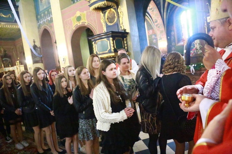 Bierzmowanie w Pilźnie