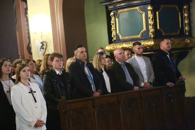 Bierzmowanie w Pilźnie