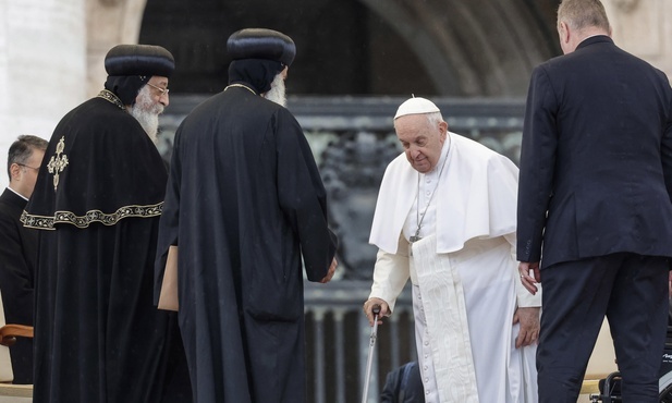 Wyjątkowe spotkanie Franciszka z patriarchą Tawadrosem 