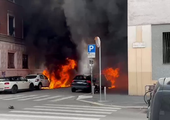 Wielka eksplozja w centrum Mediolanu