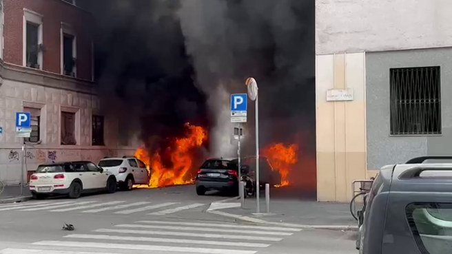 Wielka eksplozja w centrum Mediolanu