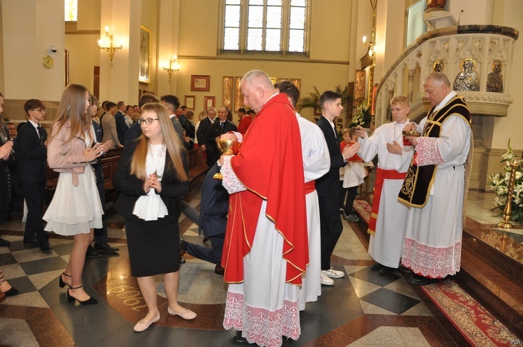 Bierzmowanie w Grybowie