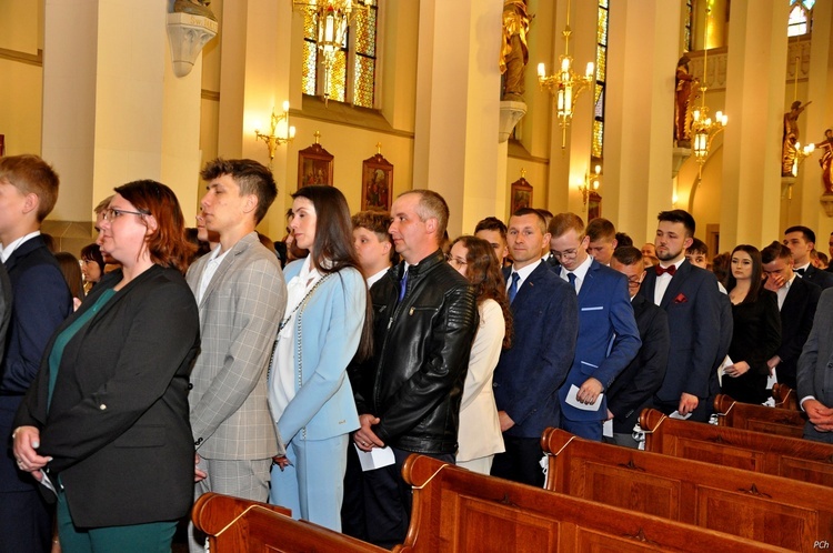 Bierzmowanie w Grybowie