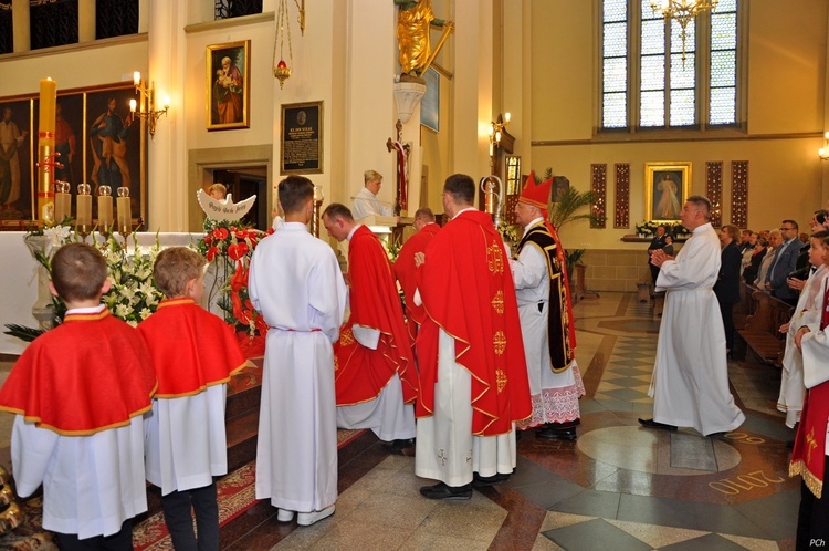 Bierzmowanie w Grybowie