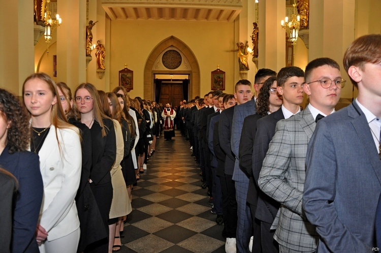 Bierzmowanie w Grybowie