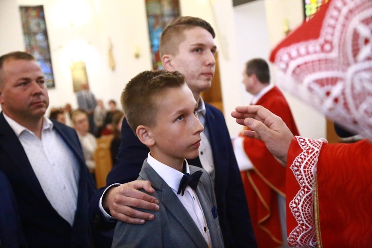 Bierzmowanie w Krużlowej