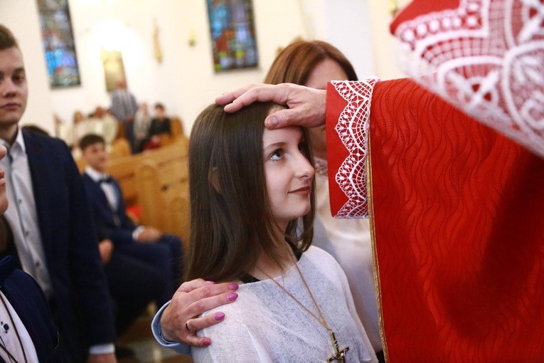 Bierzmowanie w Krużlowej