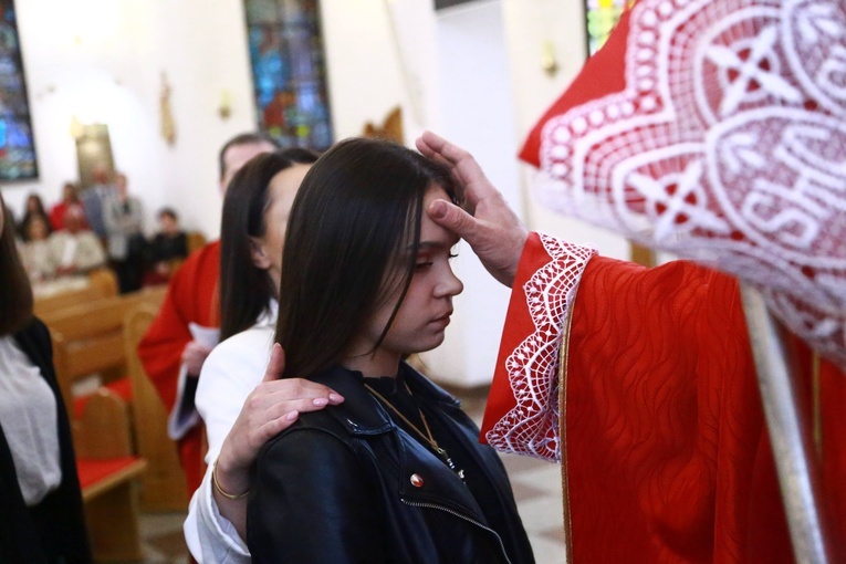 Bierzmowanie w Krużlowej